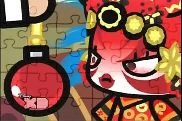 santa esta hipnotizando a ring ring pucca
