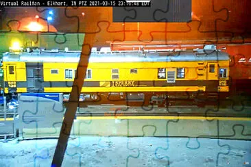Sperry Car #136 (rail inspection car) jigsaw puzzle