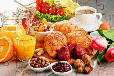 breakfast jigsaw puzzle