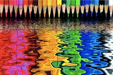 crayons jigsaw puzzle
