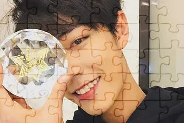 Chinese actor  Xiao Zhan jigsaw puzzle