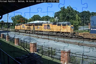 UP-4829 Dalton,GA/USA jigsaw puzzle