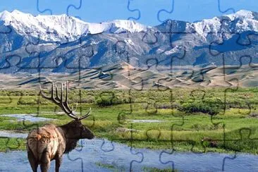 Montanhas Rochosas jigsaw puzzle