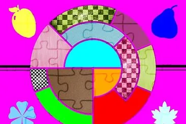Couleurs Patchwork jigsaw puzzle