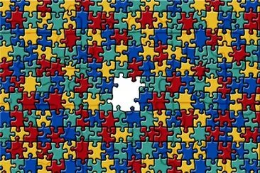 Colorful puzzle jigsaw puzzle