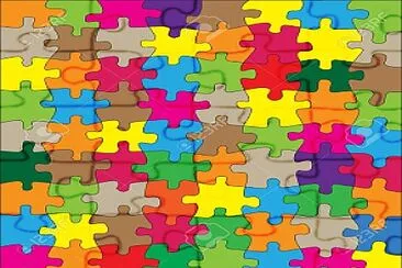 colorful jigsaw jigsaw puzzle