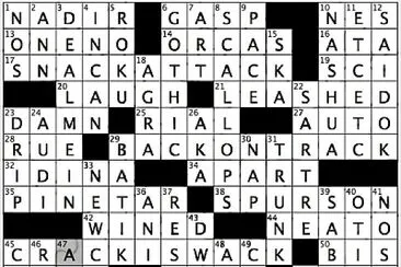 K H crossword jigsaw puzzle