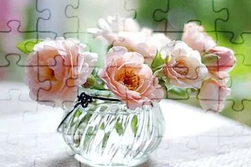 jarrón de flores jigsaw puzzle