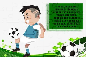 Rafa e as embaixadinhas