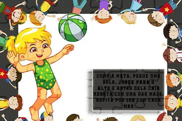 Maya rebatendo a bola