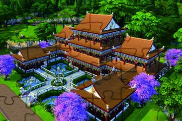 中式建築 jigsaw puzzle