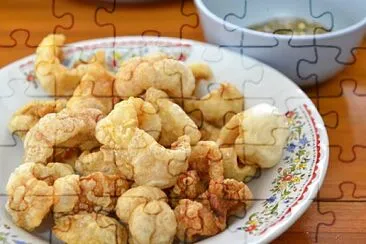 a jigsaw puzzle