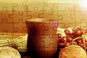 a jigsaw puzzle