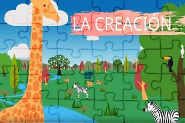 La creacion jigsaw puzzle