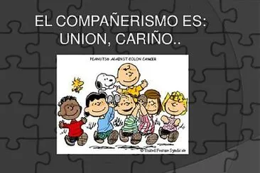 פאזל של Arma el rompecabezas sobre el compañerismo