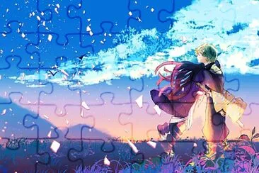 Nezuko y zenitsu xd