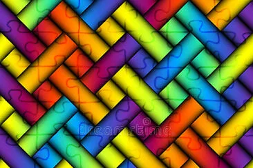 Diagonal Plaid jigsaw puzzle
