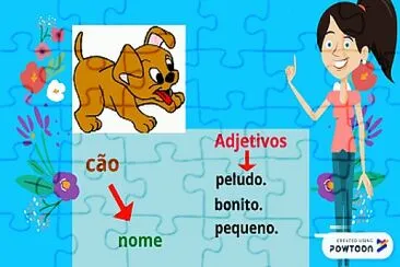 adjetivos jigsaw puzzle