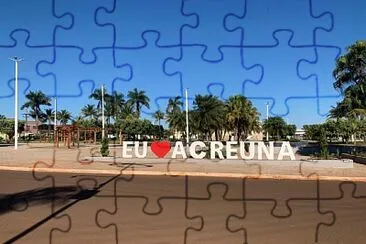 Foto Eu amo Acreúna jigsaw puzzle