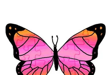 Colorful Butterfly jigsaw puzzle