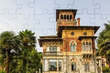 Villa Lago Maggiore - Italy jigsaw puzzle