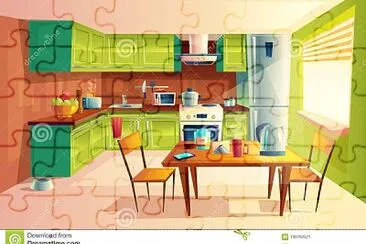 Kitchen jigsaw puzzle