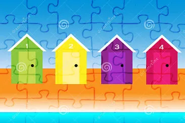 Beach Huts 2 jigsaw puzzle