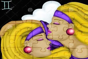 Zodiac Sign - Gemini jigsaw puzzle
