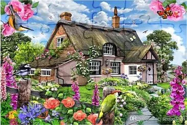Casa de campo - Inglaterra jigsaw puzzle