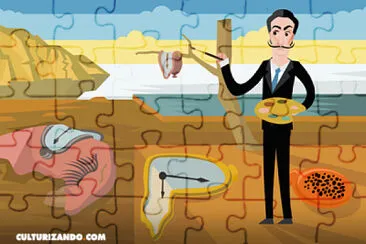 salvador dali jigsaw puzzle