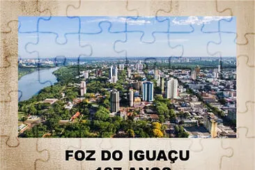 Cidade de Foz do Iguaçu jigsaw puzzle