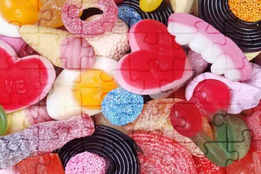candy jigsaw puzzle