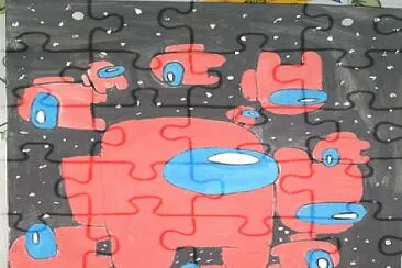 Figura Fondo Mimético jigsaw puzzle
