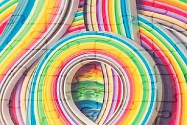 swirls of color