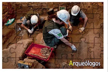 Arqueólogos jigsaw puzzle