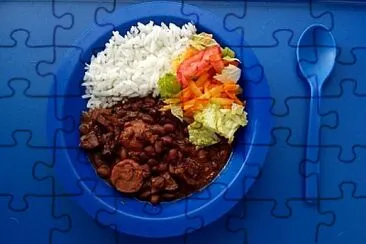 a jigsaw puzzle