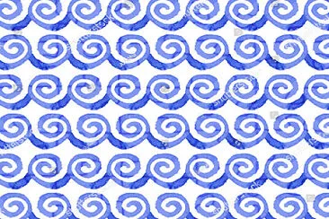 blue design jigsaw puzzle