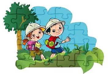 Dibujo Caminata jigsaw puzzle