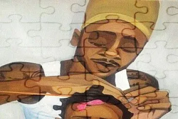 Daddy 's girl jigsaw puzzle