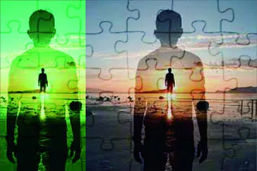 風景人物影像處裡 jigsaw puzzle