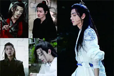 Chinese actor Xiao Zhan jigsaw puzzle