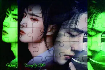 Chinese actor Wang Yibo jigsaw puzzle