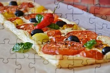 a jigsaw puzzle
