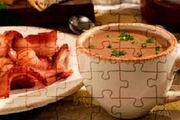 a jigsaw puzzle