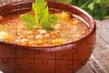 a jigsaw puzzle