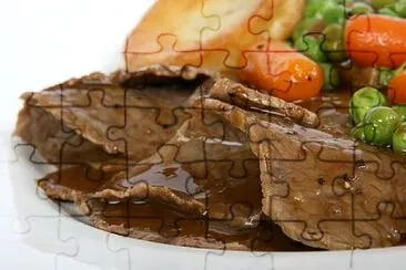 a jigsaw puzzle
