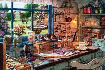 Passe temps jigsaw puzzle