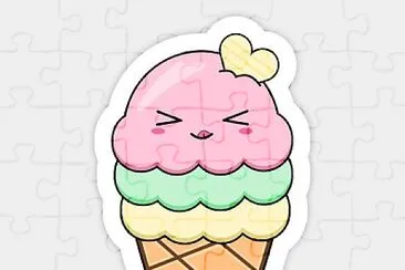 Puzzle´s Cream jigsaw puzzle
