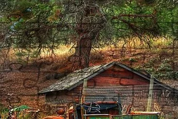 פאזל של Old farm truck