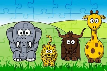 Guía 6, los animales. jigsaw puzzle
